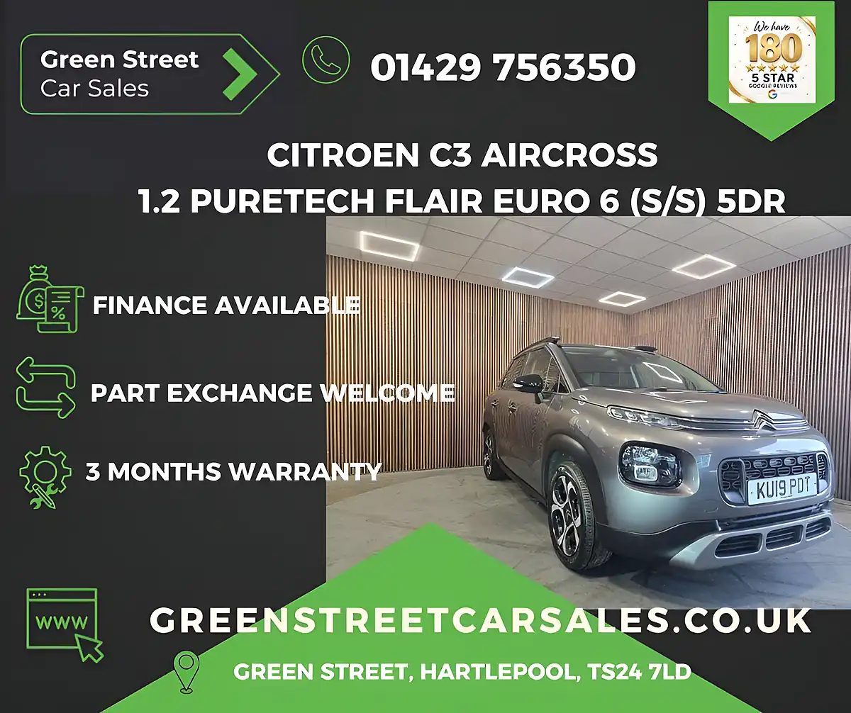 Used 2019 Citroen C3 Aircross Flair Grey - Interior and Exterior details 2