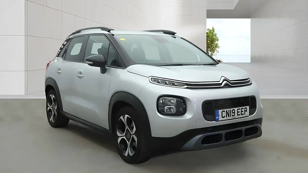 Used 2019 Citroen C3 Aircross Flair Silver - Front View