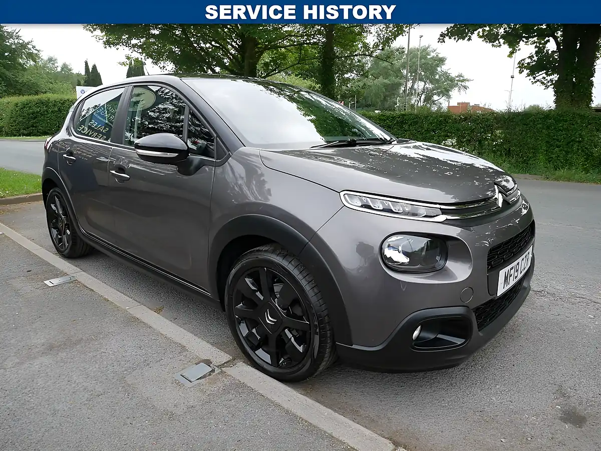 Used 2019 Citroen C3 Feel Nav Edition Grey - Front View