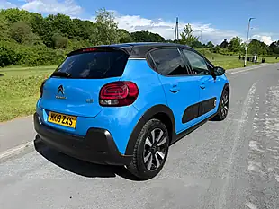 Used 2019 Citroen C3 Flair Blue - Interior and Exterior details 2