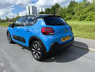 Used 2019 Citroen C3 Flair Blue - Interior and Exterior details 3