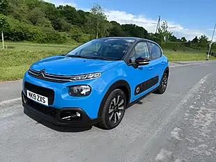 Used 2019 Citroen C3 Flair Blue - Interior and Exterior details 5