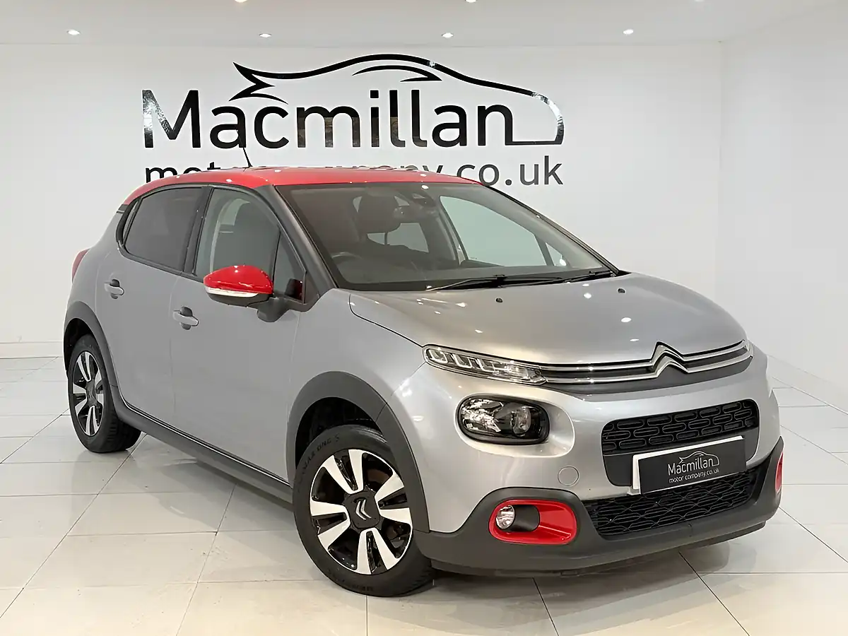 Used 2019 Citroen C3 Flair Grey - Front View