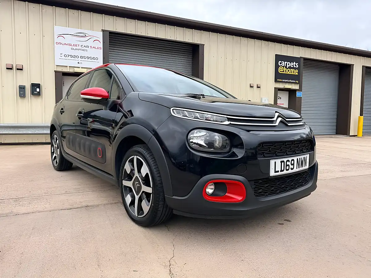 Used 2019 Citroen C3 Flair Nav Edition Black - Front View