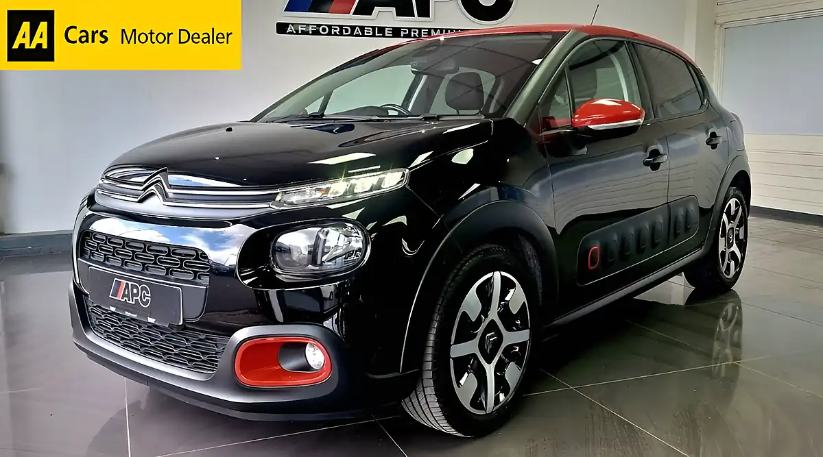 Used 2019 Citroen C3 Flair Nav Edition Black - Front View