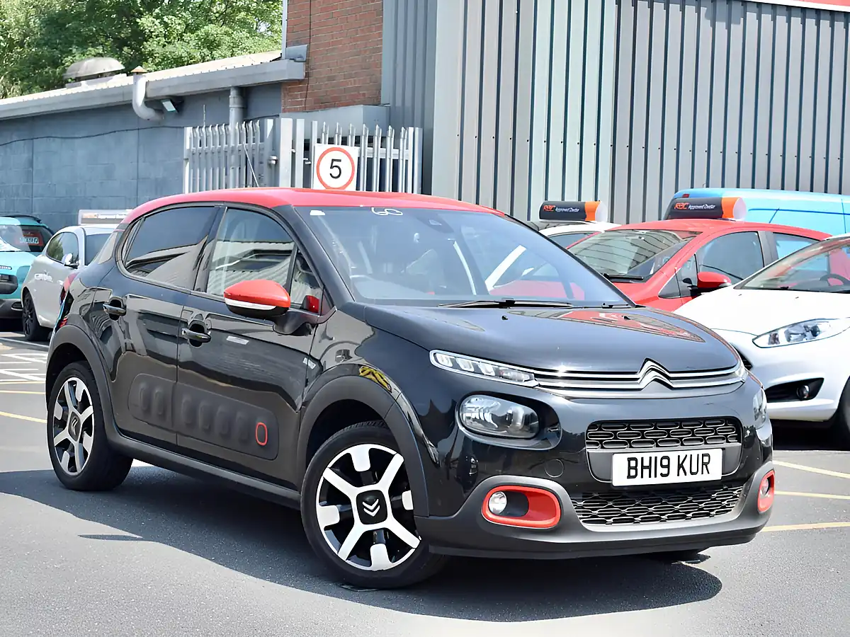 Used 2019 Citroen C3 Flair Nav Edition Black - Front View