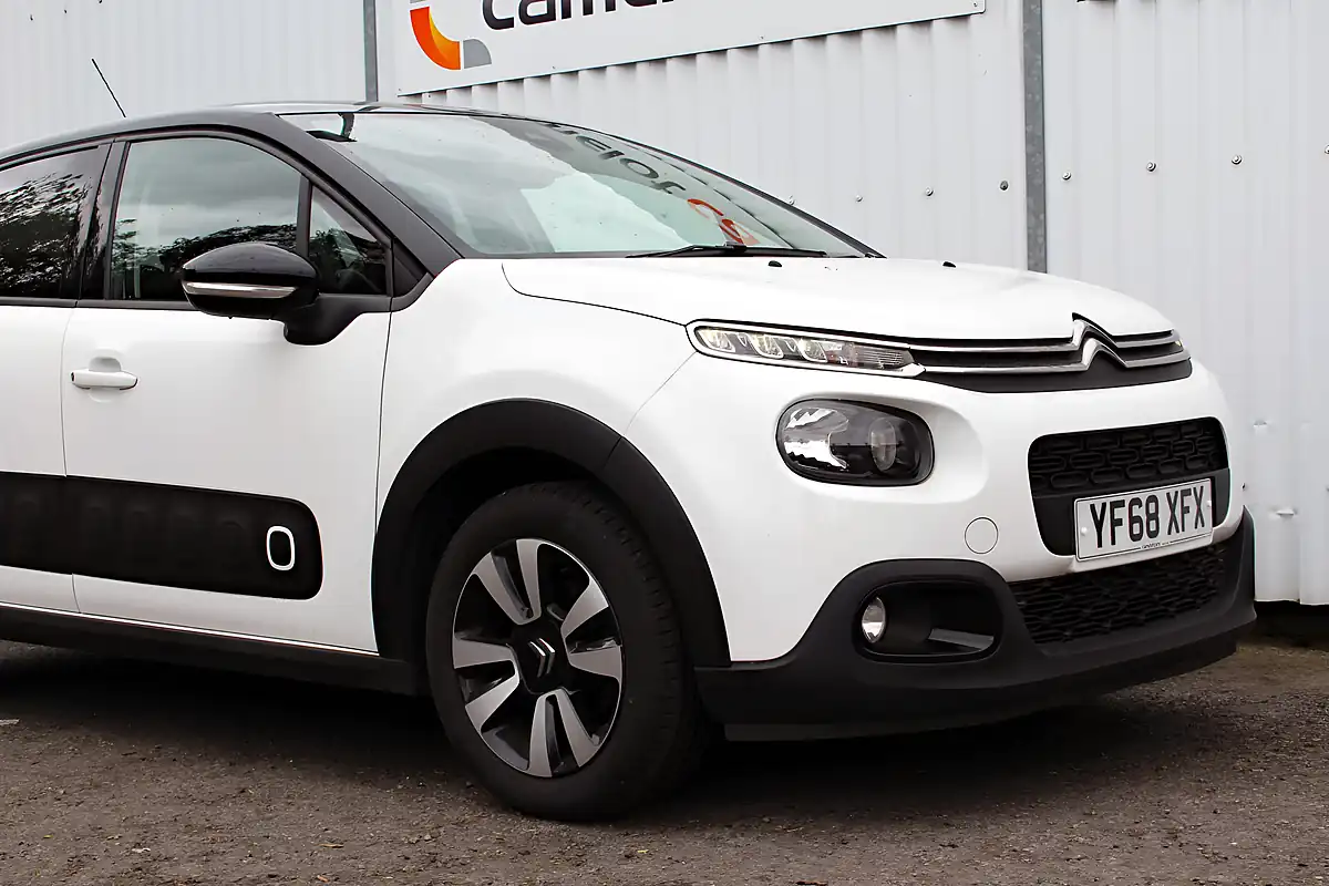 Used 2019 Citroen C3 Flair White - Interior and Exterior details 9