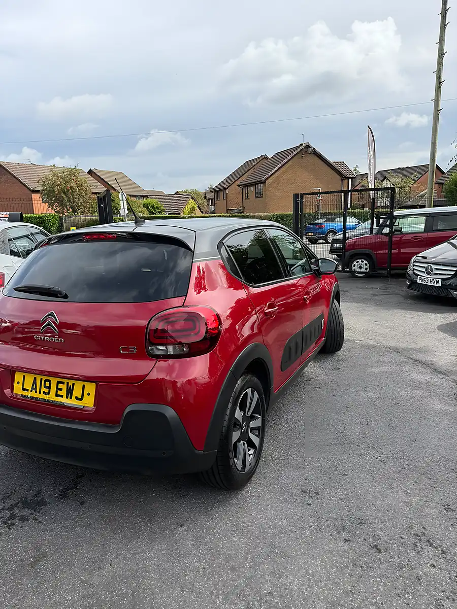 Used 2019 Citroen C3 Maroon - Interior and Exterior details 4