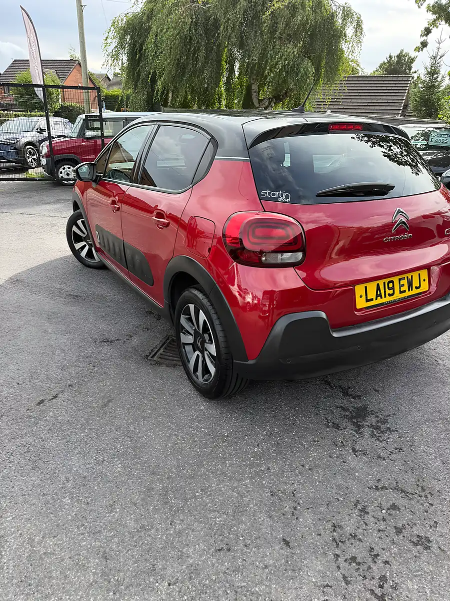 Used 2019 Citroen C3 Maroon - Interior and Exterior details 5