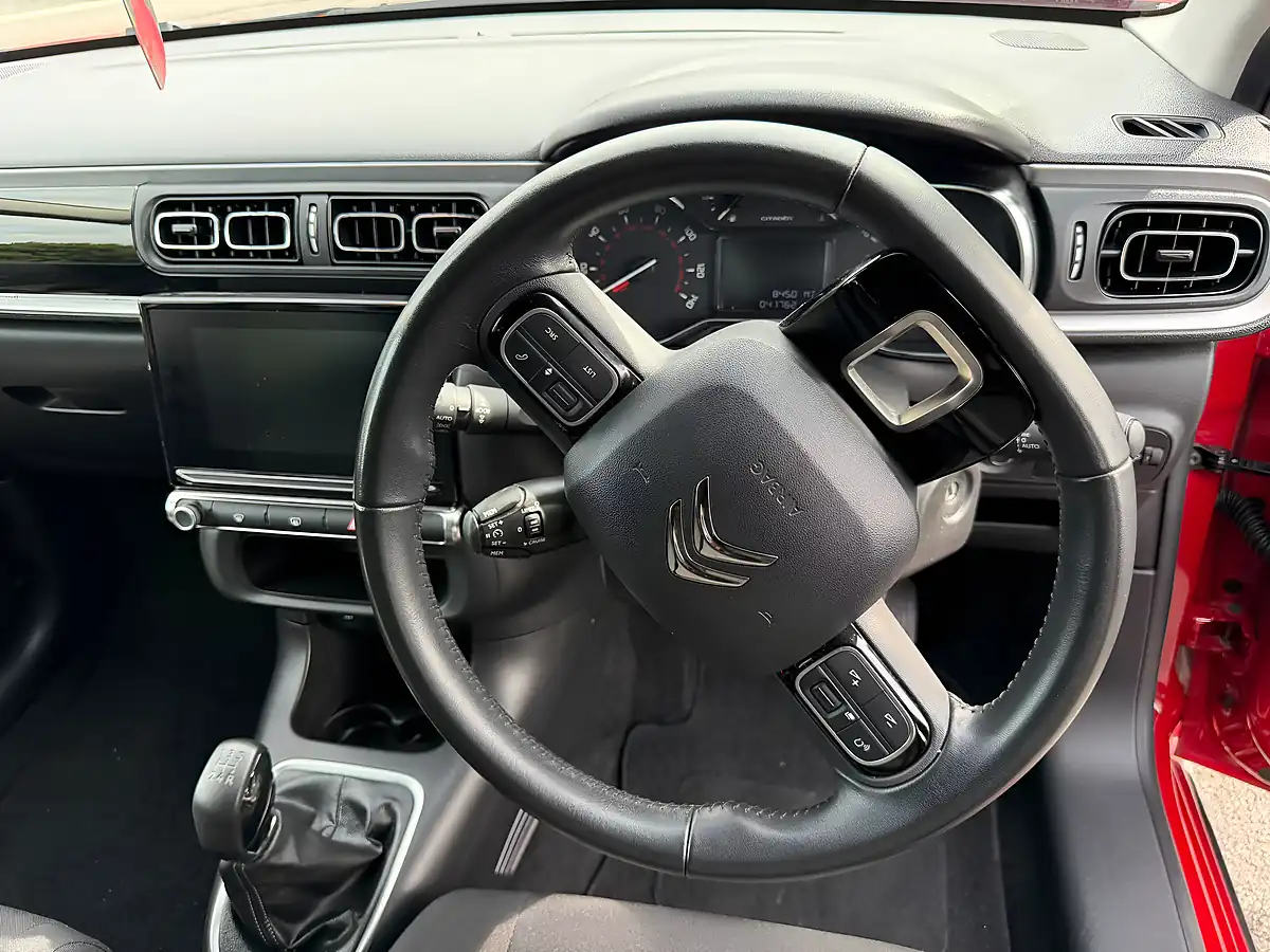 Used 2019 Citroen C3 Maroon - Interior and Exterior details 9