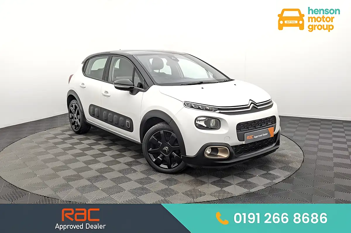 Used 2019 Citroen C3 Origins White - Front View