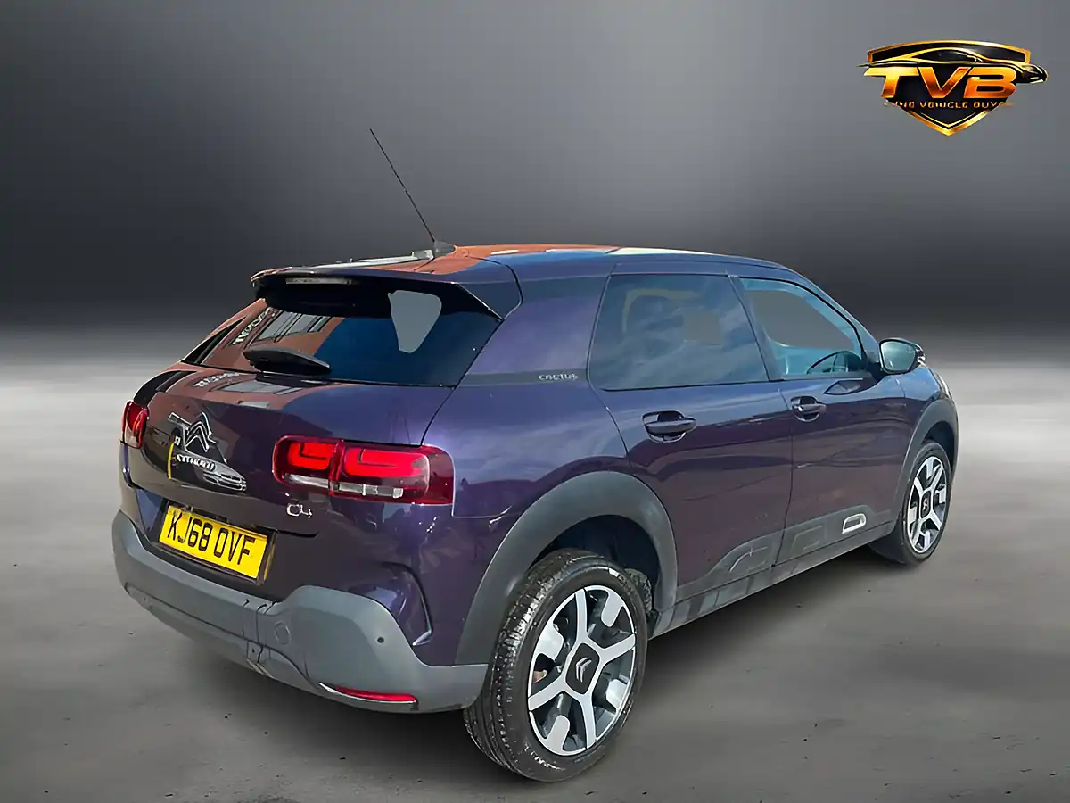 Used 2019 Citroen C4 Cactus Flair Deep Purple - Interior and Exterior details 4