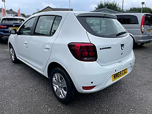 Used 2019 Dacia Sandero Comfort White - Interior and Exterior details 6