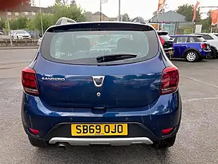 Used 2019 Dacia Sandero Stepway Essential Blue - Interior and Exterior details 9