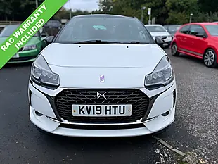 Used 2019 DS Automobiles DS 3 Performance Line Pearl White With Black Roof - Interior and Exterior details 3