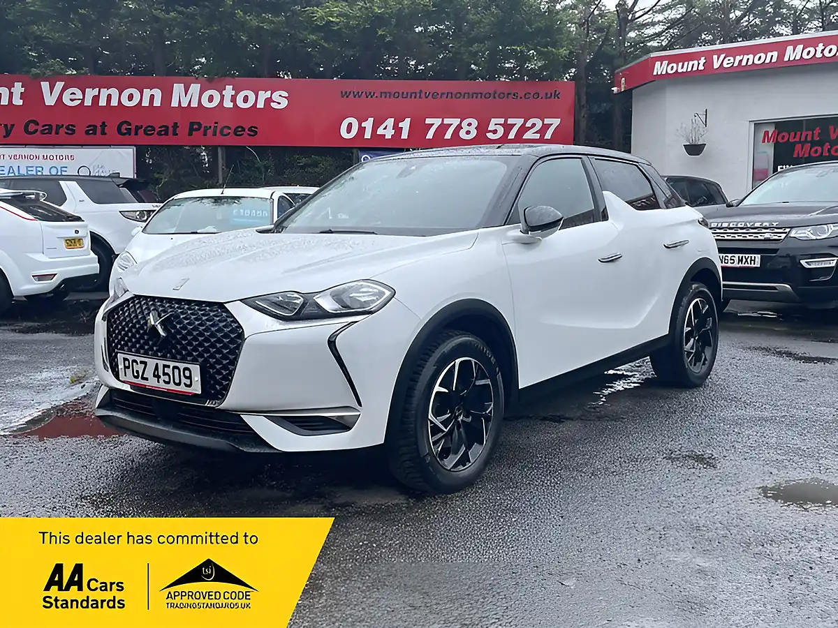 Used 2019 DS DS 3 Prestige Crossback White - Front View