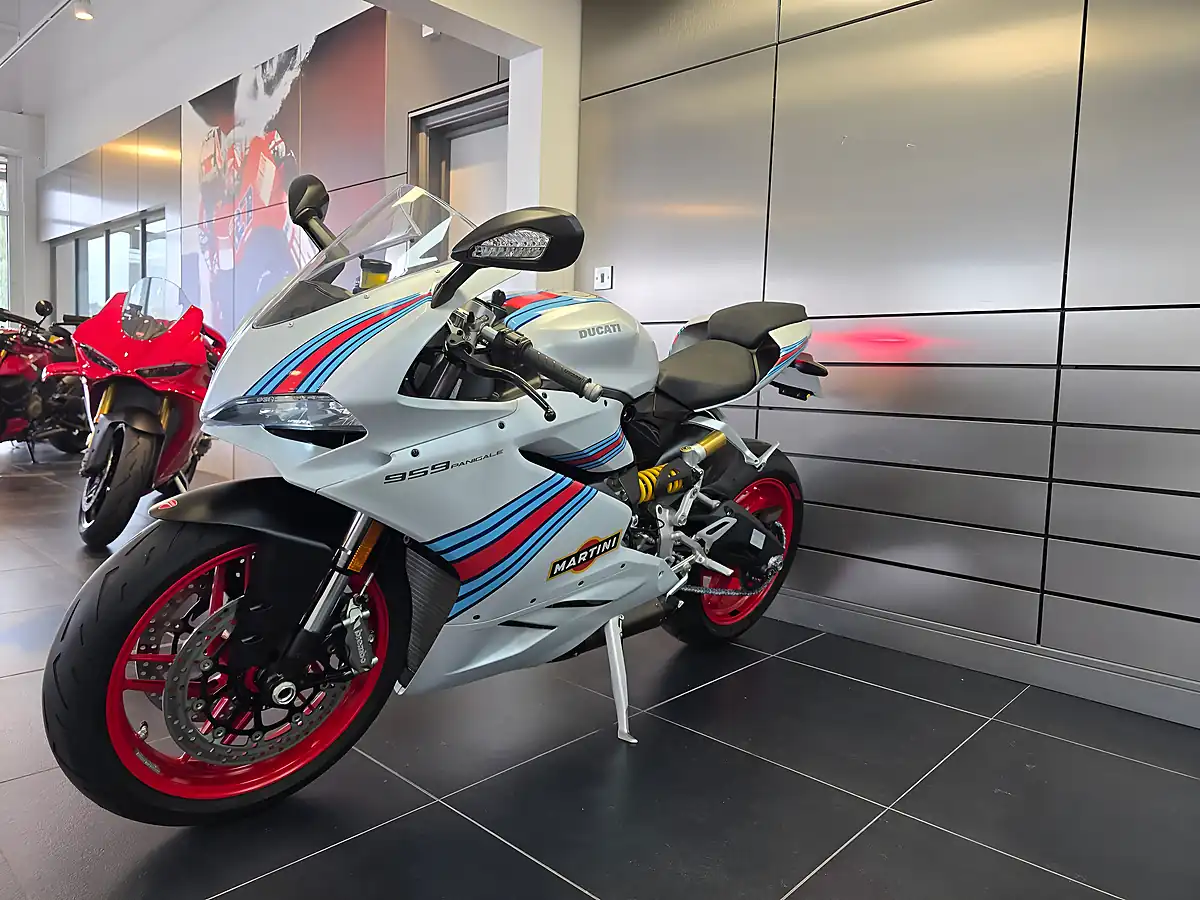 Used 2019 Ducati 959 Panigale Martini Livery White - Interior and Exterior details 11
