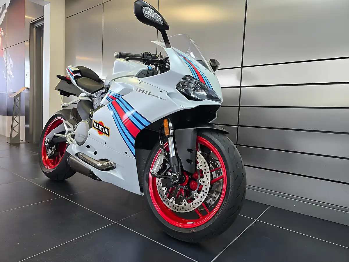 Used 2019 Ducati 959 Panigale Martini Livery White - Interior and Exterior details 2