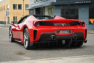 Used 2019 Ferrari 488 Spider Red - Interior and Exterior details 12