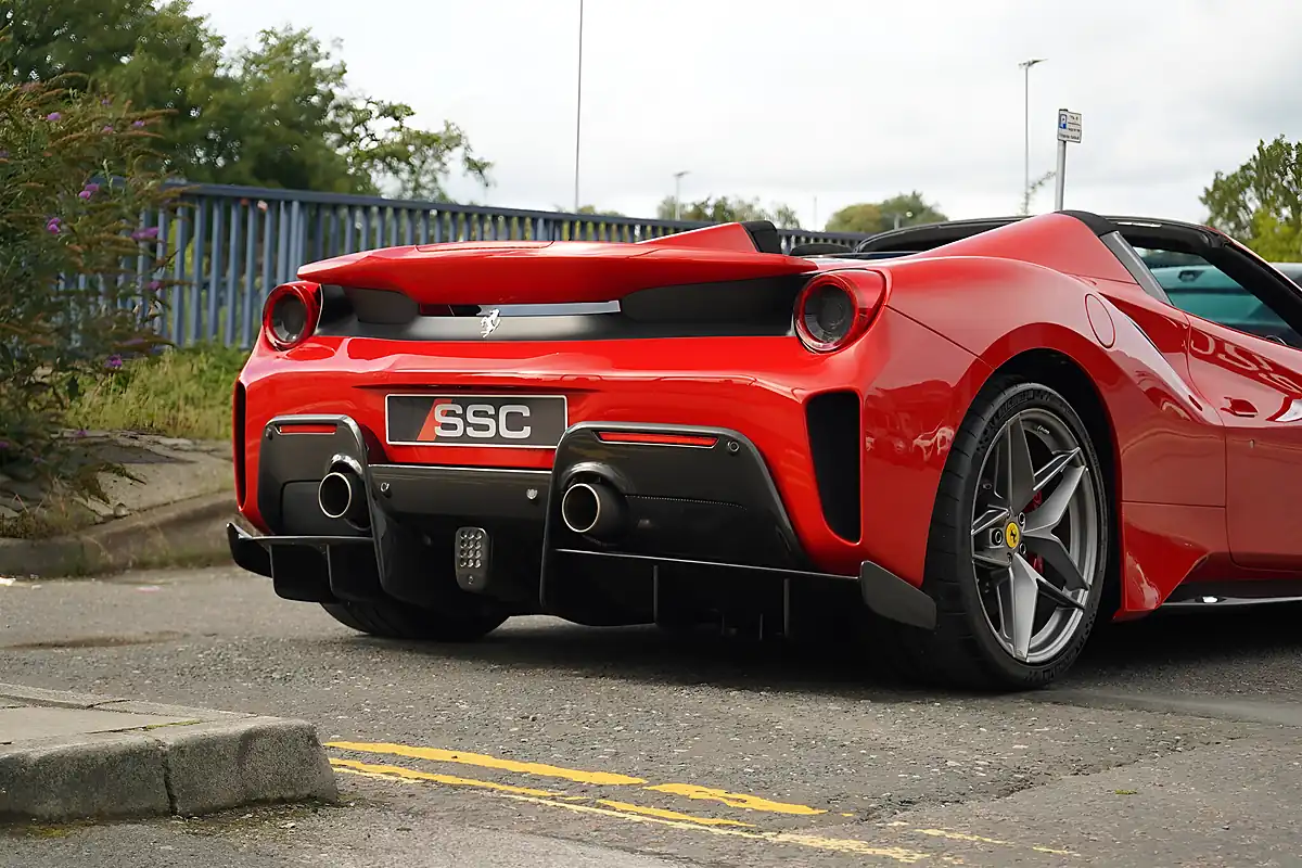 Used 2019 Ferrari 488 Spider Red - Interior and Exterior details 14