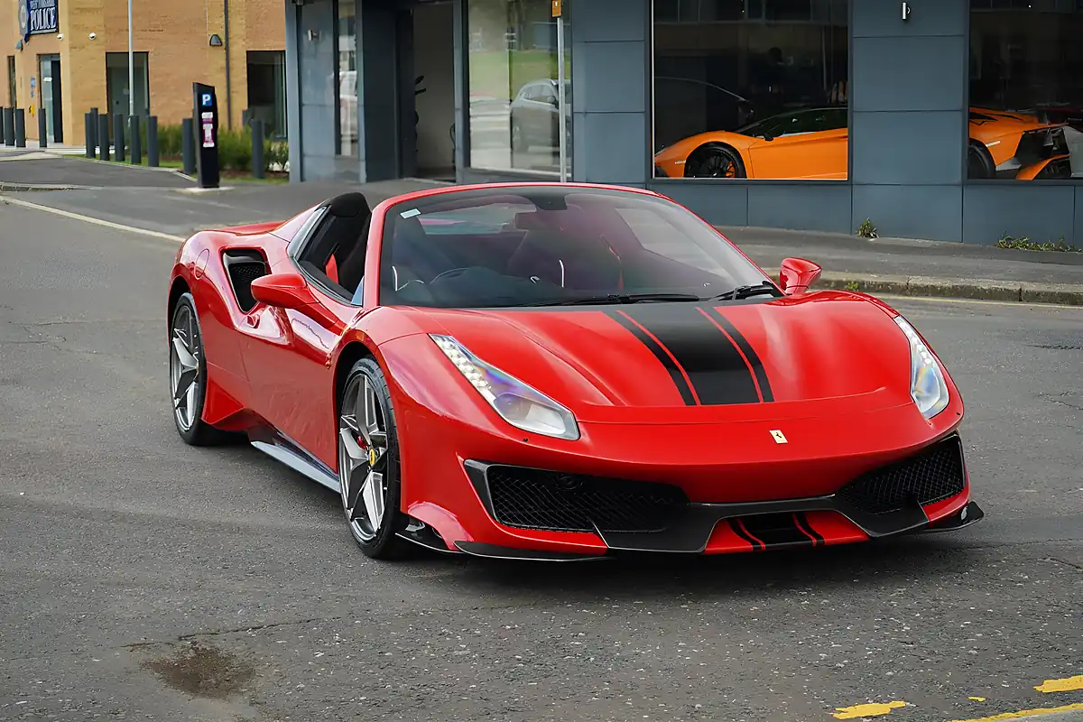 Used 2019 Ferrari 488 Spider Red - Interior and Exterior details 5