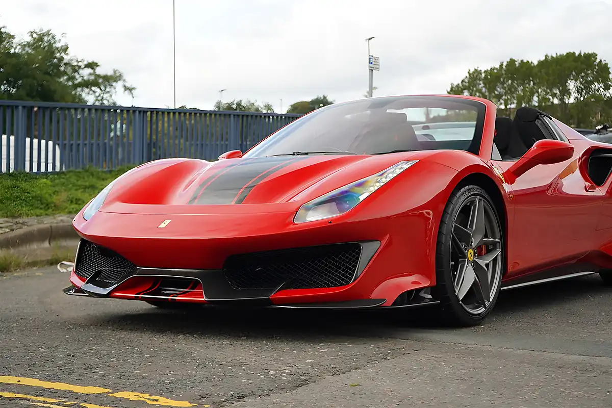 Used 2019 Ferrari 488 Spider Red - Interior and Exterior details 9