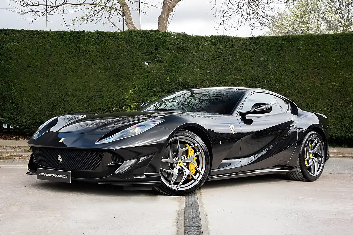 Used 2019 Ferrari 812 Superfast Black - Interior and Exterior details 10