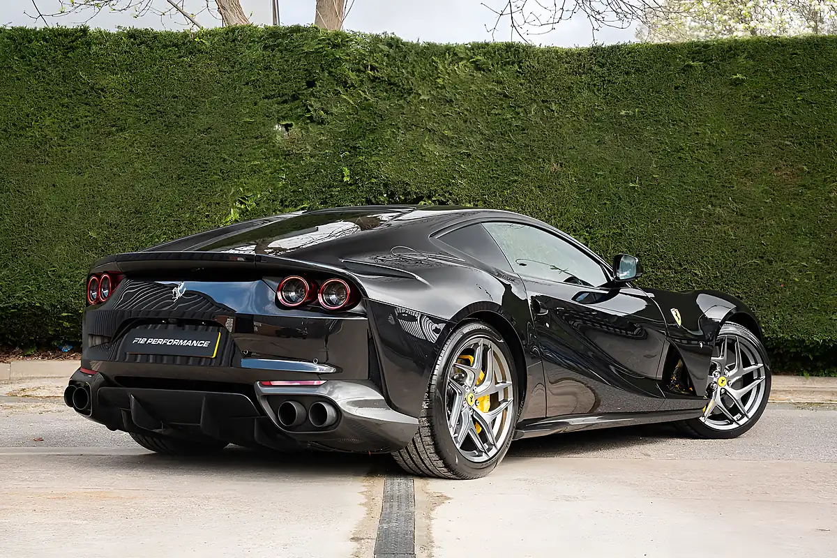 Used 2019 Ferrari 812 Superfast Black - Interior and Exterior details 8