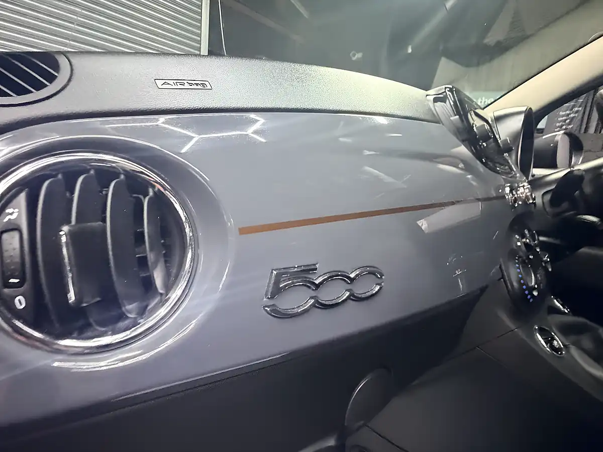 Used 2019 Fiat 500 Collezione Grey - Interior and Exterior details 11