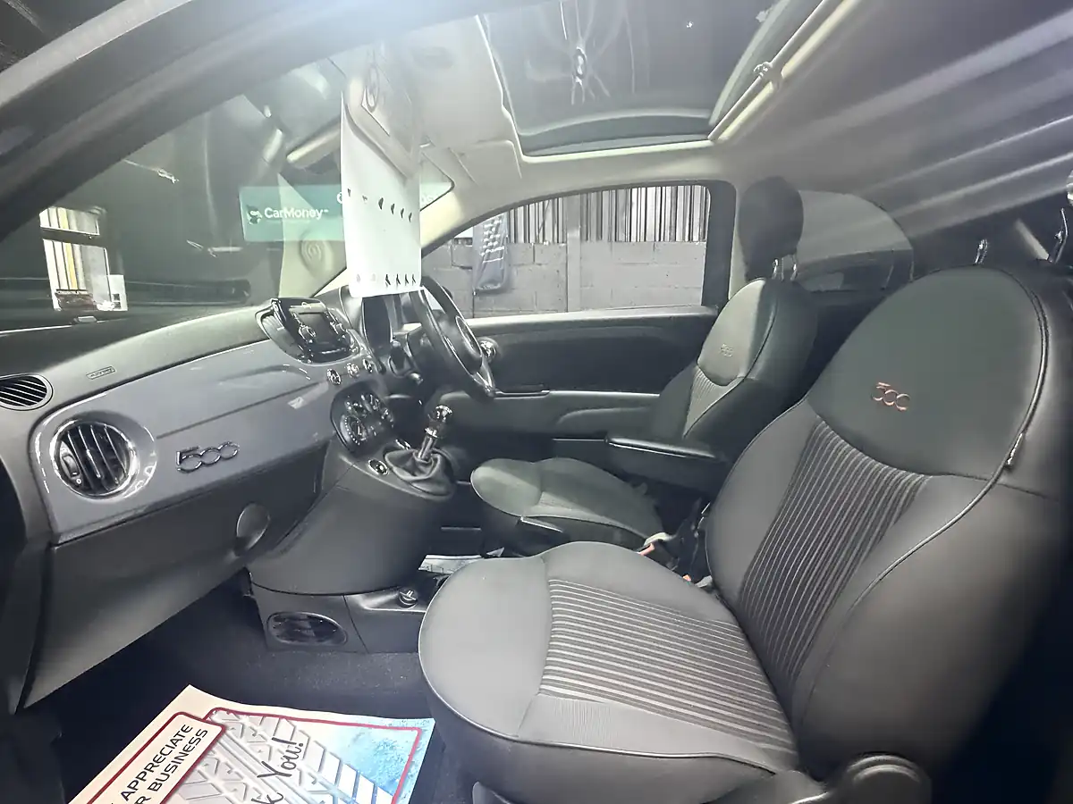 Used 2019 Fiat 500 Collezione Grey - Interior and Exterior details 12