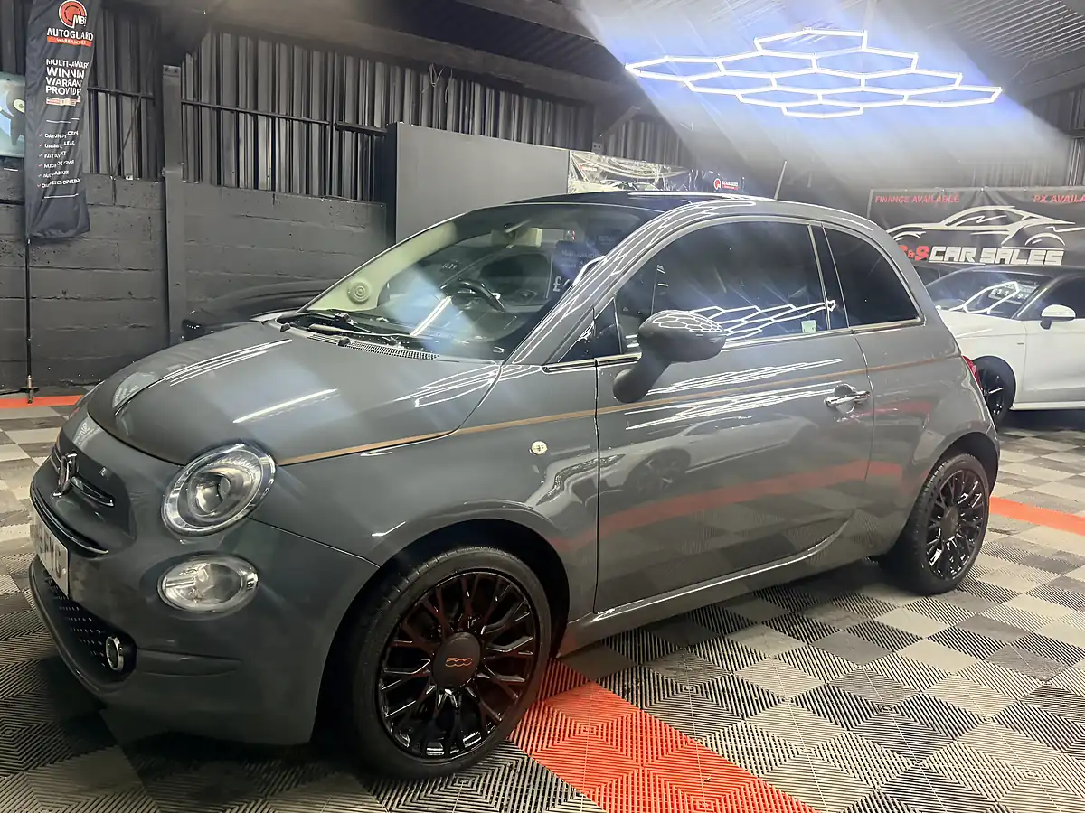 Used 2019 Fiat 500 Collezione Grey - Interior and Exterior details 14