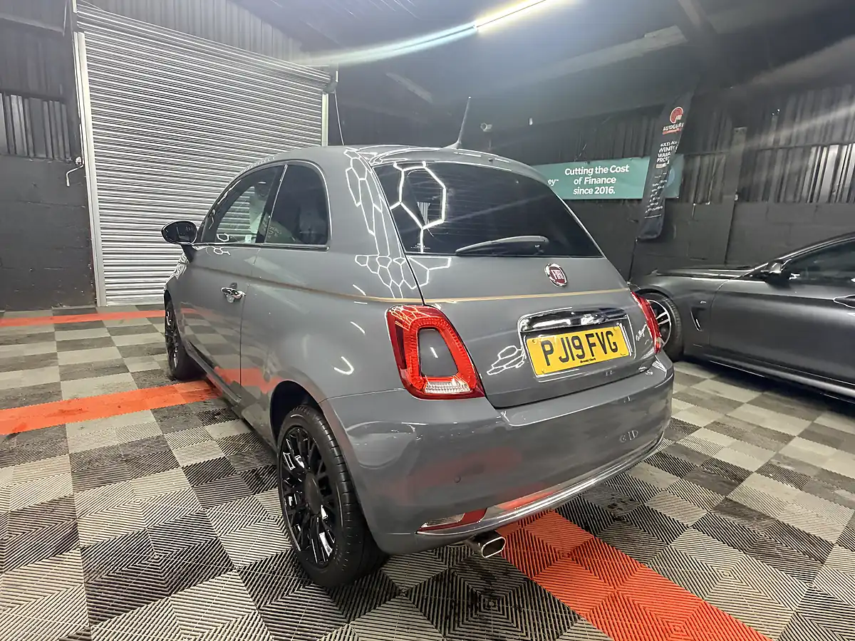 Used 2019 Fiat 500 Collezione Grey - Interior and Exterior details 2