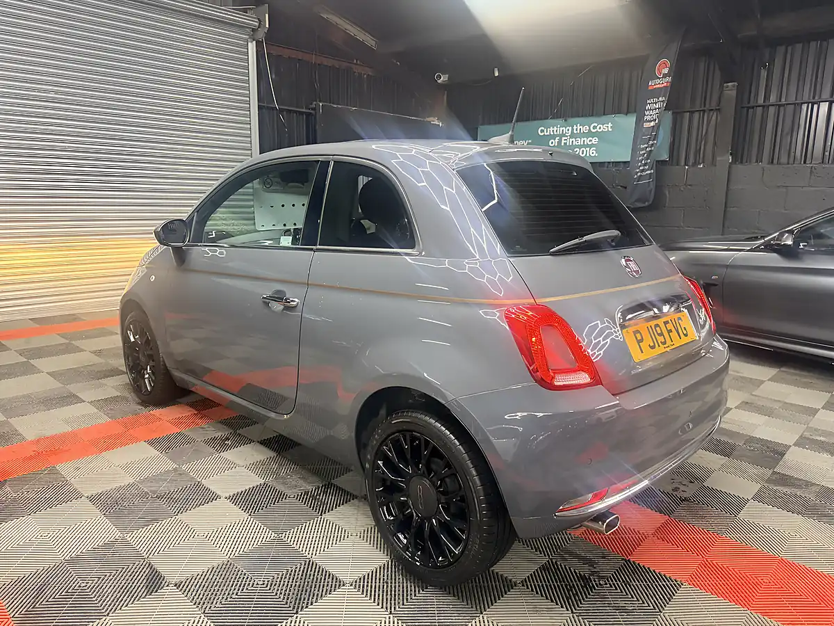 Used 2019 Fiat 500 Collezione Grey - Interior and Exterior details 4