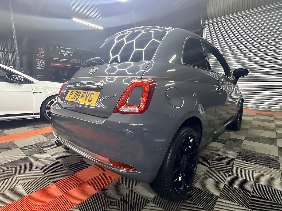 Used 2019 Fiat 500 Collezione Grey - Interior and Exterior details 6