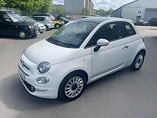 Used 2019 Fiat 500 Lounge 3dr White - Interior and Exterior details 3