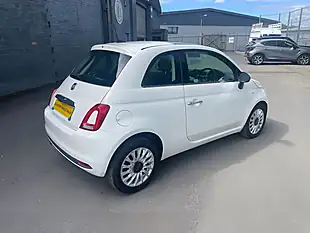 Used 2019 Fiat 500 Lounge 3dr White - Interior and Exterior details 4