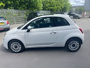 Used 2019 Fiat 500 Lounge 3dr White - Interior and Exterior details 9