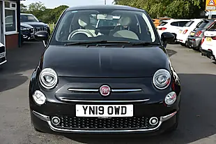 Used 2019 Fiat 500 Lounge Black - Interior and Exterior details 2