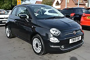 Used 2019 Fiat 500 Lounge Black - Interior and Exterior details 3