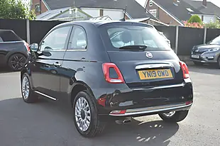 Used 2019 Fiat 500 Lounge Black - Interior and Exterior details 4