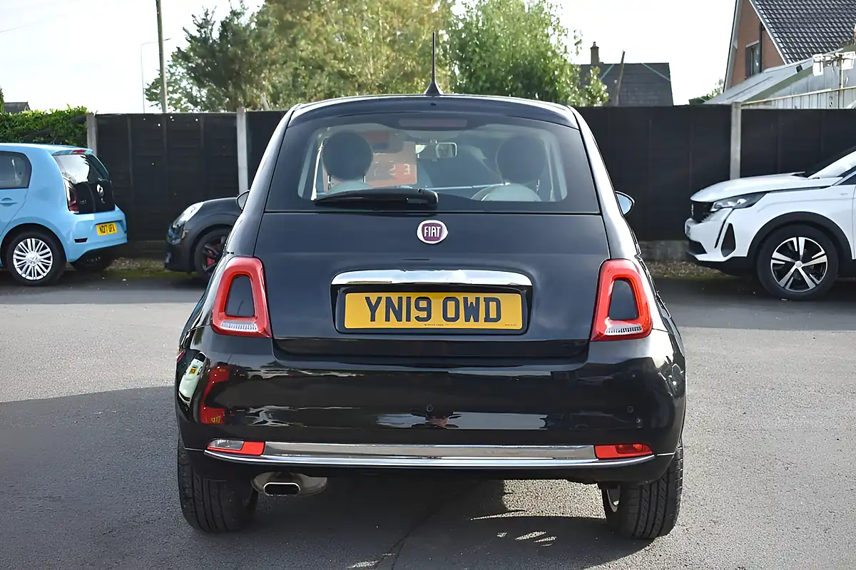 Used 2019 Fiat 500 Lounge Black - Interior and Exterior details 5