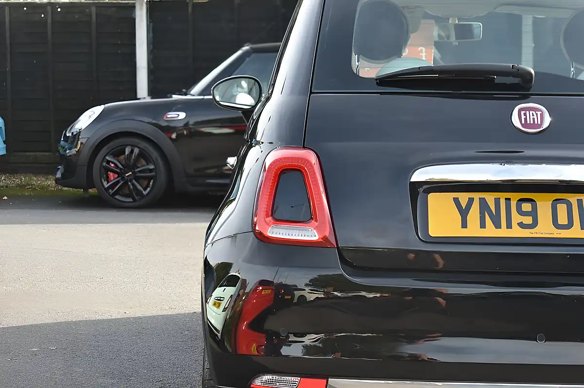 Used 2019 Fiat 500 Lounge Black - Interior and Exterior details 9