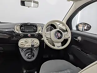 Used 2019 Fiat 500 Lounge Black - Interior and Exterior details 12