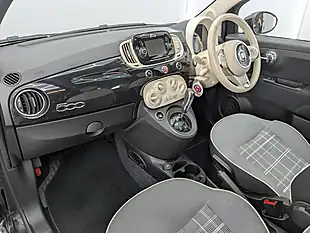 Used 2019 Fiat 500 Lounge Black - Interior and Exterior details 18