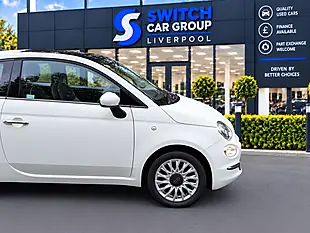 Used 2019 Fiat 500 Lounge Bossa Nova White - Interior and Exterior details 12