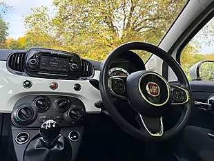 Used 2019 Fiat 500 Lounge Bossa Nova White - Interior and Exterior details 18