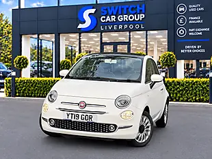 Used 2019 Fiat 500 Lounge Bossa Nova White - Interior and Exterior details 3