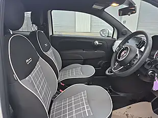 Used 2019 Fiat 500 Lounge Bossa Nova White - Interior and Exterior details 16