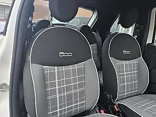 Used 2019 Fiat 500 Lounge Bossa Nova White - Interior and Exterior details 17