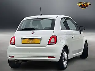 Used 2019 Fiat 500 Lounge Bossa Nova White - Interior and Exterior details 4